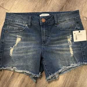 O’Neill Womens distressed shorts size 28, NWT ($48)